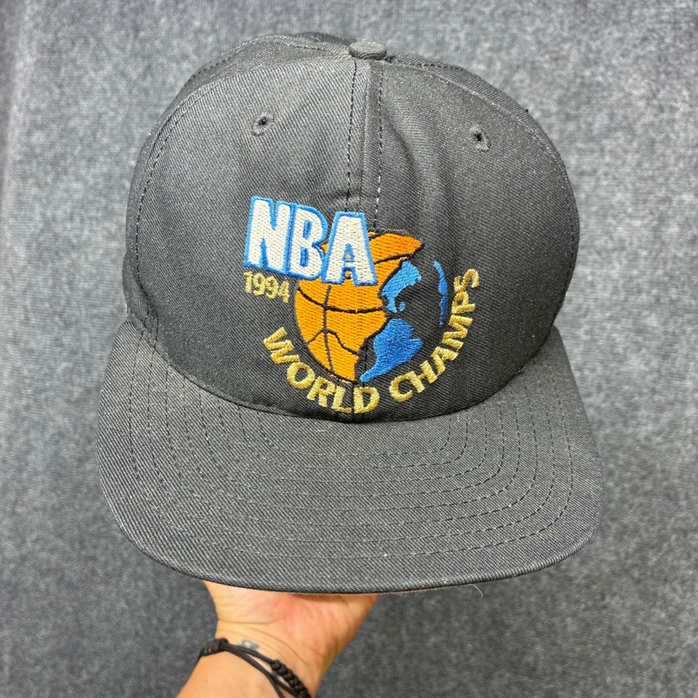 VTG 90s‎ Houston Rockets 1994 NBA World Champions Snapback Hat Cap Clutch City
